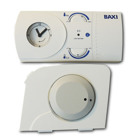 Baxi Wireless Mechanical RF Thermostat