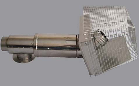 Firebird Stainless Steel Short Low Level Flue Kit for 73kW boilers