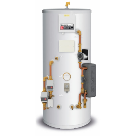 Gledhill Boilermate OV Pre Plumbed Mains Pressure Thermal Store Cylinders