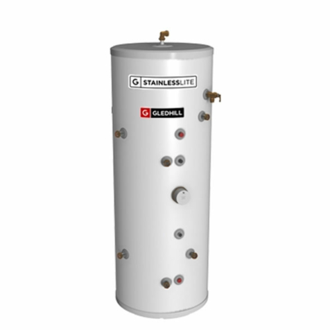Gledhill StainlessLite Plus Solar Direct Unvented Cylinders