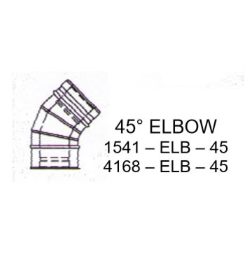 Mistral 45 Degree Elbow 15-41kW Models