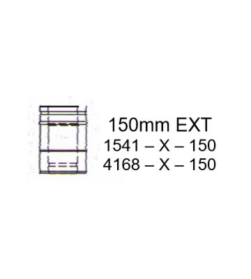 Mistral 150mm High Level Extension for 15-41kW Models