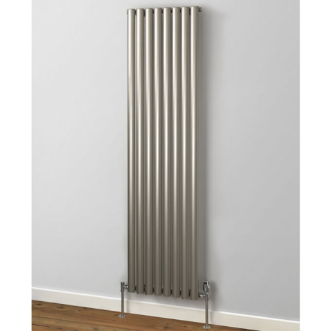 Rads 2 Rails Finsbury Vertical Radiators in White and Anthracite