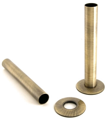 Radiator Pipe Sleeve Kit - Antique Brass