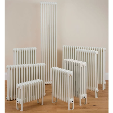 Column Radiators 2 Column 600mm High White Radiators