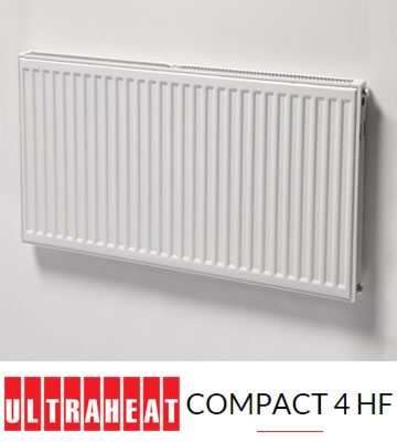 Ultraheat Compact 4 HF Double Panel Single Conv 600mm High Radiators