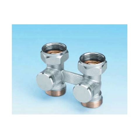 Ultraheat Straight H Valve Without Bypass Nickel Plated