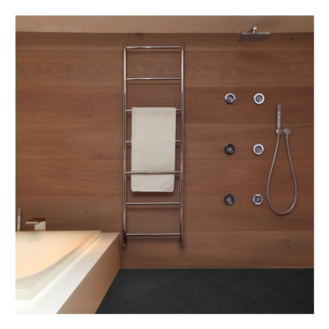 Vogue Galaxy MD059 Polished Stainless Steel Towel Rails